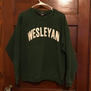 Vintage Wesleyan sweater